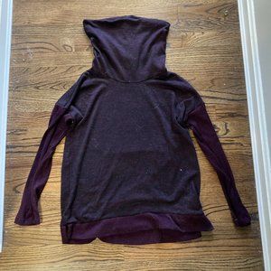 Purple Turtleneck / Cowlneck